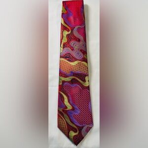 V9 Verse 9 Haute Couture Silk Necktie Styled in Italy